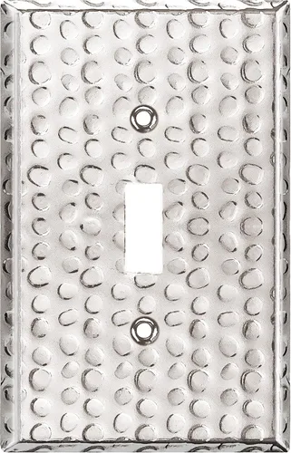 Vista 51 de LIDER Placa de Pared de Metal para Interruptor de Luz de Palanca, Cubierta de Interruptor de Acero Inoxidable, Resistente a la Corrosión