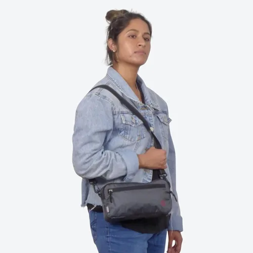 Vista 8 de Bolsas Penta (bolsa de lona plegable 5 en 1), Carbón vegetal