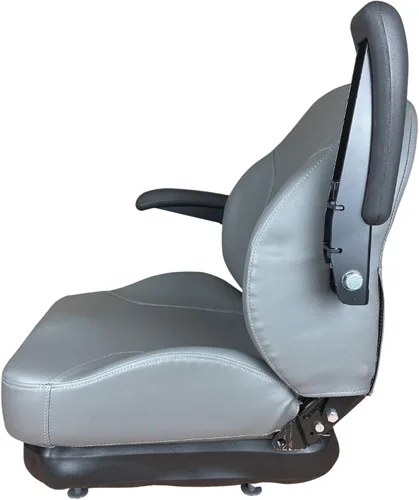 Vista 4 de TRAC SEATS Asiento de suspensión ProRide fabricado en Estados Unidos para Bob Cat, Country Clipper, Cub Cadet, Husqvarna, Dixie Chopper, Dixion