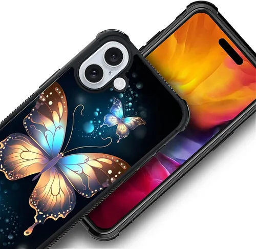 Vista 373 de Funda compatible con iPhone 8, a prueba de golpes, antiarañazos, bandera de ciervos de cola blanca de grano de madera estadounidense