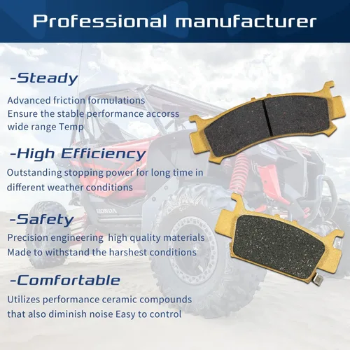 Vista 2 de Para Honda Pioneer 2016-2021 Honda Pioneer 1000/2016-2021 Honda Pioneer 1000-5/2019-2021 Honda Talon 1000R y 1000X - Reemplaza 06451-HL4-A01 Disco