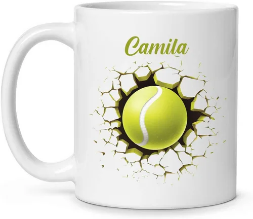 Vista 19 de Tazas personalizadas de gran fútbol americano, Personalizado elegir nombre taza de café de fútbol americano, Taza de té de fútbol personalizado