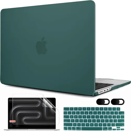 Vista 15 de MEEgoodo Funda para MacBook Pro de 14 pulgadas 2025 2024 2023 2021 (M5/M4/M3/M2/M1), funda compatible con los modelos