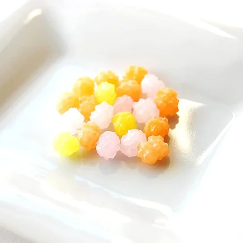 Vista 5 de MARUTA Candy Konpeito, Hanatsume, caramelo de azúcar japonés, 0.2oz 50count