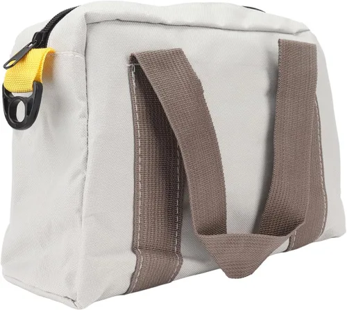 Vista 8 de Bolsa de herramientas de boca ancha, bolsa de almacenamiento de herramientas impermeable, bolsa de herramientas multiuso con cremallera, bolsa