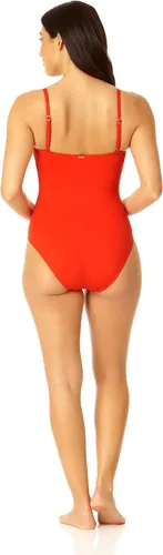 Vista 3 de Anne Cole - Traje de baño clásico de una pieza con maillot