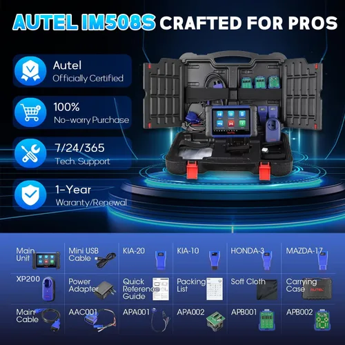 Vista 6 de Autel Scanner IM508S OBD2 escáner, servicio de más de 40 años, herramienta de diagnóstico de todo el sistema 2026 Bidirectional 3000+ Active Test