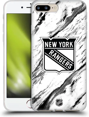 Vista 60 de Head Case Designs Funda de gel suave con licencia oficial de la NHL Camouflage New York Rangers compatible con Apple iPhone 7 Plus/iPhone 8 Plus