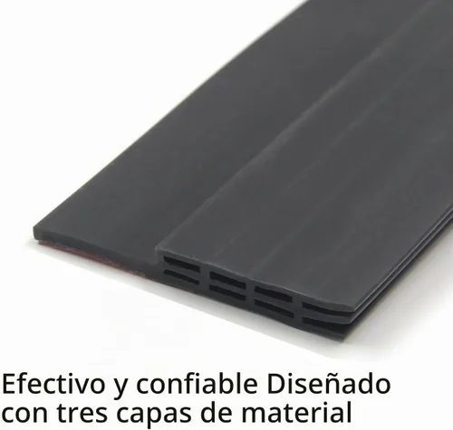 Vista 3 de VITAM AMO Barrido de puerta, tapón de corrientes de aire, burlete no requiere herramientas, 2 pulgadas de ancho x 39 pulgadas de largo, fácil