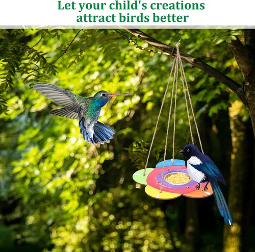 Vista 7 de DoubleFill - Kit de manualidades para comedero de pájaros para niños