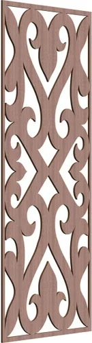 Vista 104 de Keene Paneles de pared decorativos de madera con calado, 9 3/8 pulgadas de ancho x 24 3/8 pulgadas de alto x 1/4 de alto, abedul Birch