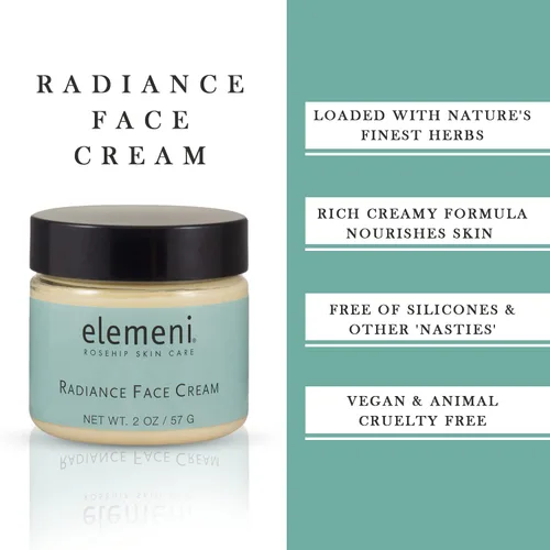 Vista 4 de Max Green Alchemy elemeni Crema facial antienvejecimiento Radiance - Crema hidratante facial de colágeno para hombres y mujeres Crema de día