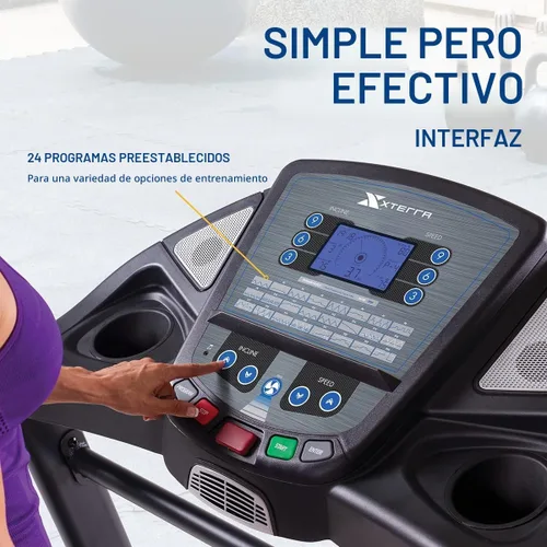 Vista 2 de XTERRA Cinta de correr plegable de fitness