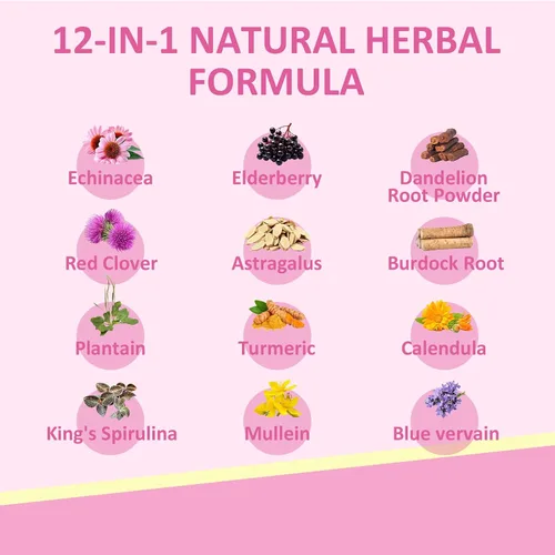 Vista 5 de Gotas de drenaje linfático liposomal, apoyo linfático con equinácea, diente de león, cúrcuma, bardana, saúco y caléndula, apoyo del sistema