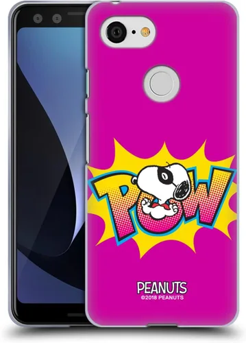 Vista 44 de Head Case Designs Officially Licensed Peanuts Flying Ace The Many Faces of Snoopy Gel Case [Military Grade Protection] Compatible with Google Pixel 3