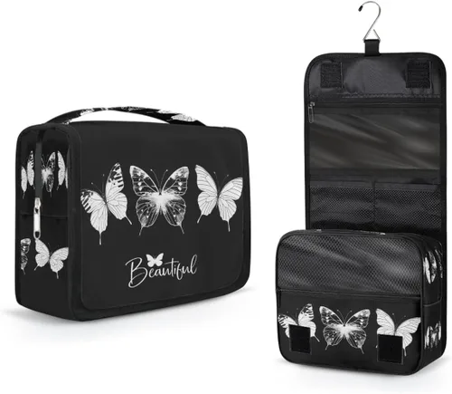 Vista 19 de Neceser colgante de viaje para mujeres y hombres -dhfjrgfr, A-001.