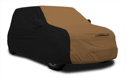 Vista 18 de Coverking Custom Fit cubierta coche para determinados modelos de Hyundai Veloster – Stormproof, Negro