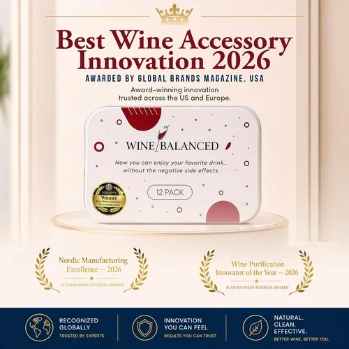 Vista 2 de Norway's Secret Wine Filter Triple Premio No más gotas de vino o varitas necesarias Eliminador de sulfito e histamina Purificador de vino