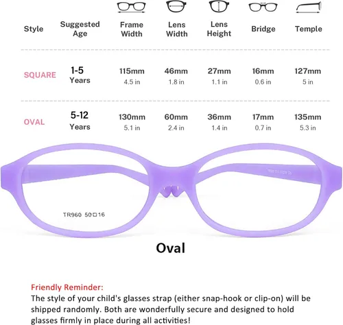 Vista 32 de AQWANO Children Optical Glasses Frame tr90 Flexible Bendable One-piece Safe Eyeglasses Girls Boy