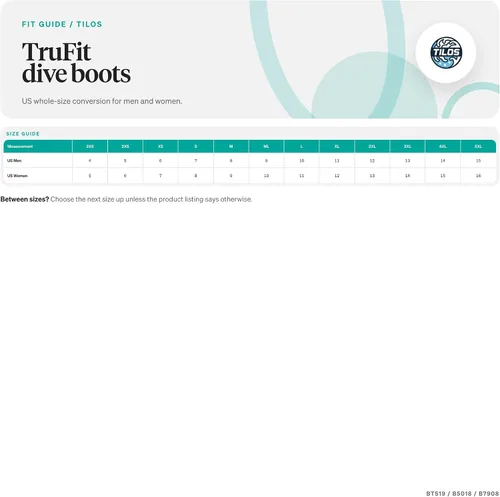 Vista 3 de Tilos TruFit - Botas de buceo ergonómicas, 0.118-0.276 in Water Boots
