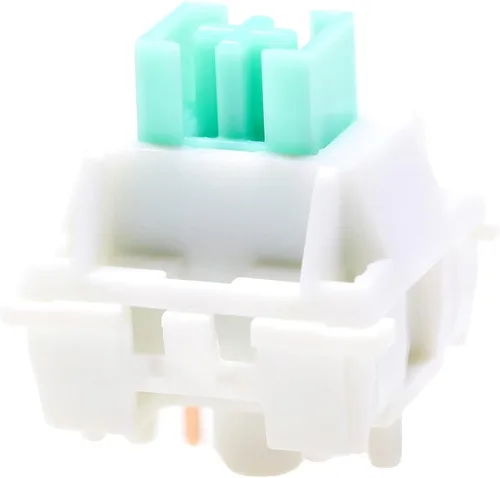 Vista 6 de KPREPUBLIC OTM Outemu - Interruptor para teclado mecánico, silencioso, lineal, táctil, océano, rojo, limón, morado, rosa, jade, lima, melocotón