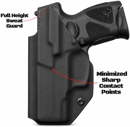 Vista 3 de HawkFire - Funda de transporte oculta para el lado derecho Taurus G3C, Taurus G2C, G2S, PT111, IWB