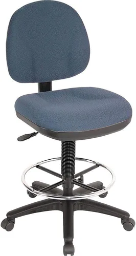 Vista 4 de Lorell Taburete neumático ajustable multitarea, negro