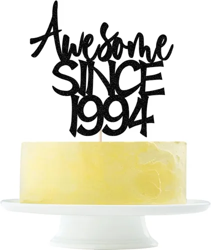 Vista 14 de Decoración para pastel de cumpleaños número 13 con destellos negros y dorados para tartas de 13 años, decoración para pastel de 13 años, decoración