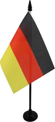 Vista 144 de AZ FLAG Aland Table Flag 4x6 in 100D Polyester Plastic Base Indoor use Finnish 15x10 cm desk flag stitched finish with reinforced edges with