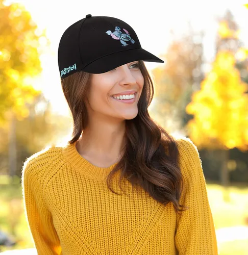 Vista 4 de Disney Unisex Lilo & Stitch Hat - Snap Back Baseball Cap, Dad Hat, Mom Hat