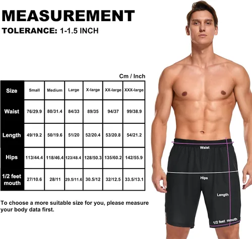Vista 6 de Pantalones cortos de entrenamiento 2 en 1 para hombre, pantalones cortos deportivos de gimnasio para hombre, ligeros, con bolsillos y trabilla