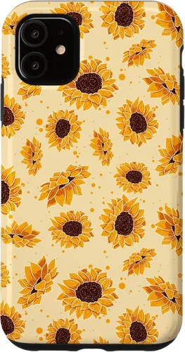 Vista 5 de Funda para iPhone 13 Pro Girasol Hermosa Mujer Niña Amarillo Verano Girasol