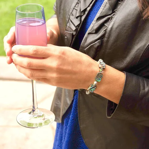 Vista 8 de Pulsera elástica de alerta médica, pulsera de identificación médica de repuesto intercambiable, etiqueta de identificación médica no incluida