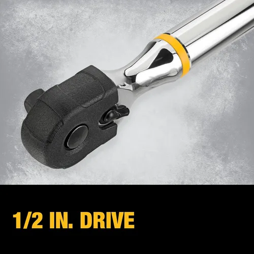 Vista 2 de DEWALT Llave dinamométrica digital, accionamiento de 1/2 pulgada, 50-250 FT-LB, con estuche de almacenamiento (DWMT17060)