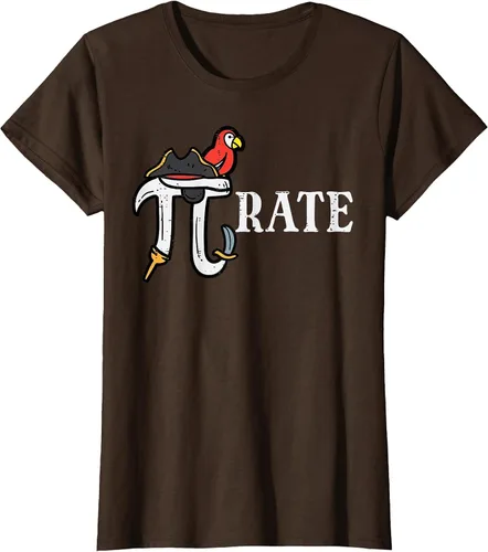 Vista 46 de Pirate Pi Funny Math Pie Halloween Disfraz Maestro Hombres Mujeres Camiseta Asphalt Grey