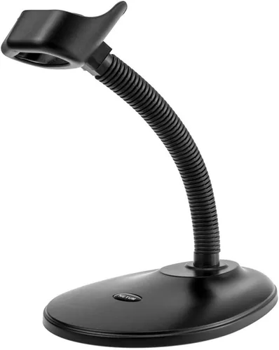 Vista 3 de NETUM NT-1698W Escáner de código de barras inalámbrico con soporte, 2 en 1 2.4G inalámbrico y USB con cable 1D Lector de código de barras Lector