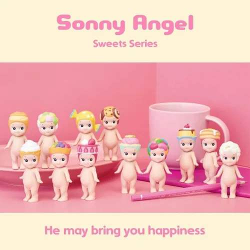 Vista 2 de Sonny Angel Sweets - Figura Mini Original / 1 Caja Ciega Sellada, Multicolor, SAS65379