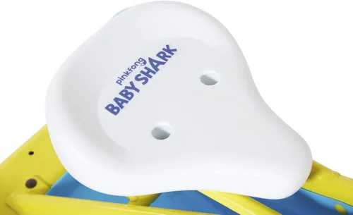 Vista 5 de Dynacraft Triciciclo Baby Shark para niños, diseño divertido y colorido, resistente y seguro, perfecto para niños pequeños que aprenden a montar
