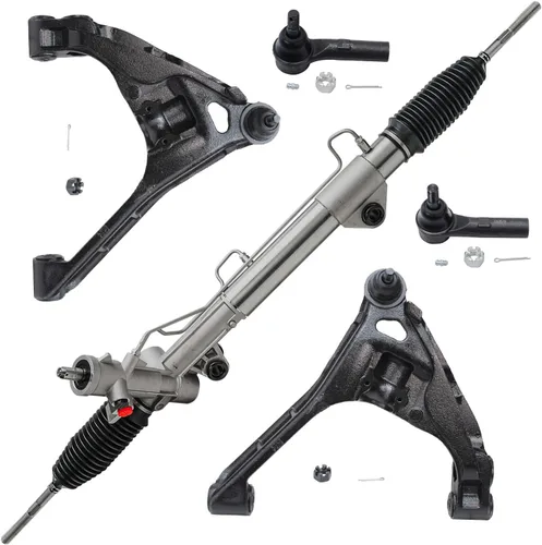 Vista 196 de Detroit Axle - Ejes de eje CV delantero izquierdo y derecho + Reemplazo de juntas esféricas de brazos de control inferiores delanteros para Ford