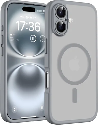 Vista 220 de TOCOL Funda para iPhone 11, compatible con Magsafe, protección completa de cámara, imanes integrados, protección contra caídas, funda translúcida