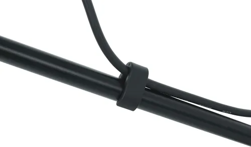 Vista 12 de Gator Frameworks - Soporte de micrófono de base corta y pesada con brazo telescópico y contrapeso de 2.5 libras, ideal para escritorio, grabación