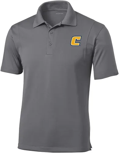 Vista 127 de Polo atlético de micro piqué NCAA para hombre Prime con cuello propio