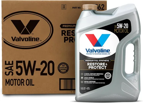 Vista 140 de Valvoline SynPower Full aceite sintético para motor, 1 Cuarto de galón, Ambar