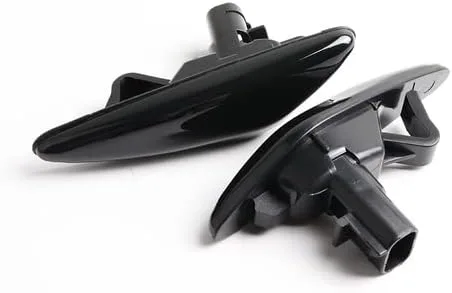 Vista 3 de Par de luces LED de repuesto para parachoques delantero y intermitente de lente ahumada, compatible con Mazda MX-5 Miata 2016-2020 y compatible