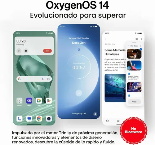Vista 8 de OnePlus 12 teléfonos Android desbloqueados: teléfono Snapdragon 8 Gen 3 con 16 GB de RAM, cámara Hasselblad, SIM dual, pantalla ProXDR de 2K 120Hz
