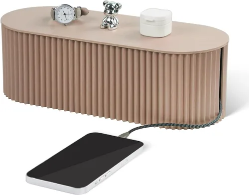 Vista 8 de Caja de Gestión de Cables Grande Caja Organizadora de Cables para Regletas de Corriente, Protectores de Sobretensión, Cargadores, Adaptadores
