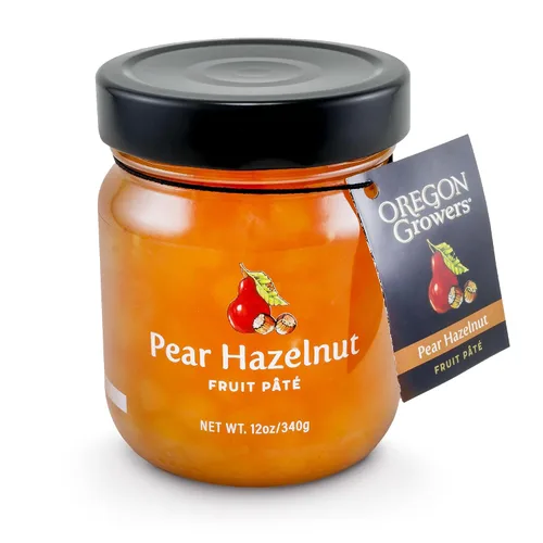 Vista 11 de Oregon Growers Paté de fruta de pera y limón - Mermelada de limón y pera, conservas naturales hechas con azúcar real, gelatina de frutas, combina