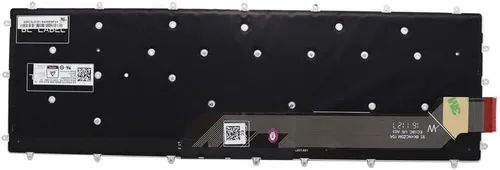 Vista 2 de Nuevo teclado de repuesto para Inspiron 15 Gaming 7566 7567 Inspiron 15-7566 7567 5567 5565 5568 5570 5575 7566 Teclado retroiluminado de EE. UU.