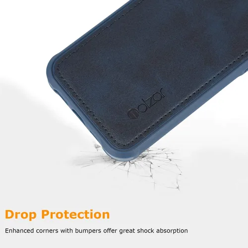 Vista 5 de MAG Series - Funda para iPhone 11 Pro Max, placa de metal integrada para montaje magnético, funciona con cargadores certificados Qi, compatible