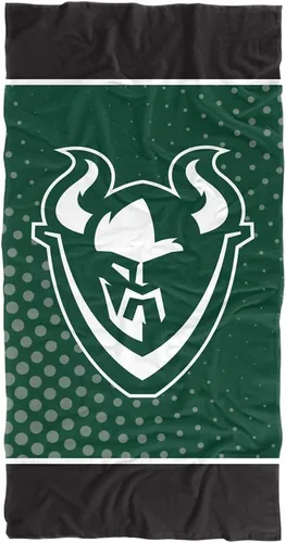 Vista 195 de LOGOVISION Manta Abilene Christian University, 30x60 Logo Dots CottonFront/PolyBackBeachTowel